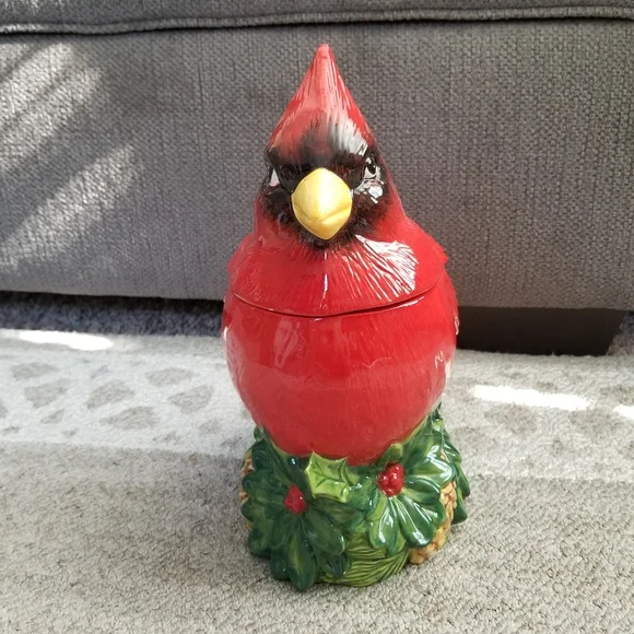 Cracker Barrel Cardinal Cookie Jar